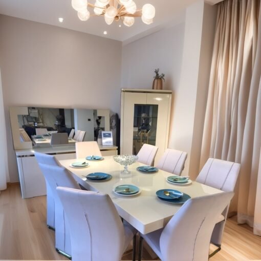 Luxury Turkish Dining Room Set 3Pcs