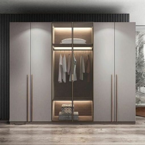 6Doors Wardrobe Customized