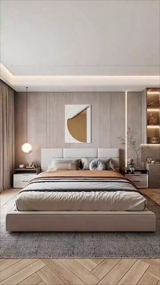 Modern Custom-Made Bedroom – Trendy & Elegant - Image 7