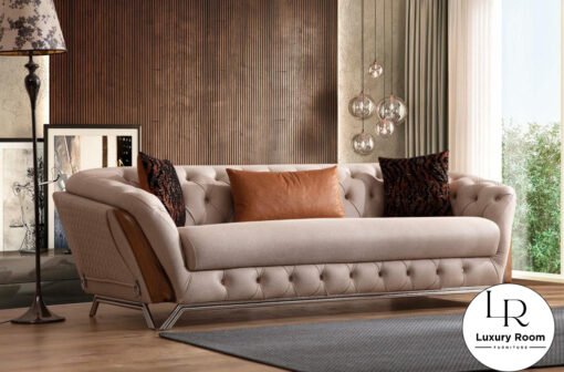 Luxury Turkish 8-Seater Sofa Set - Image 4