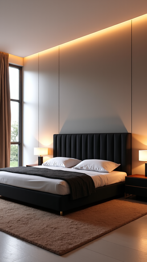 Black Bed 120cm*200cm